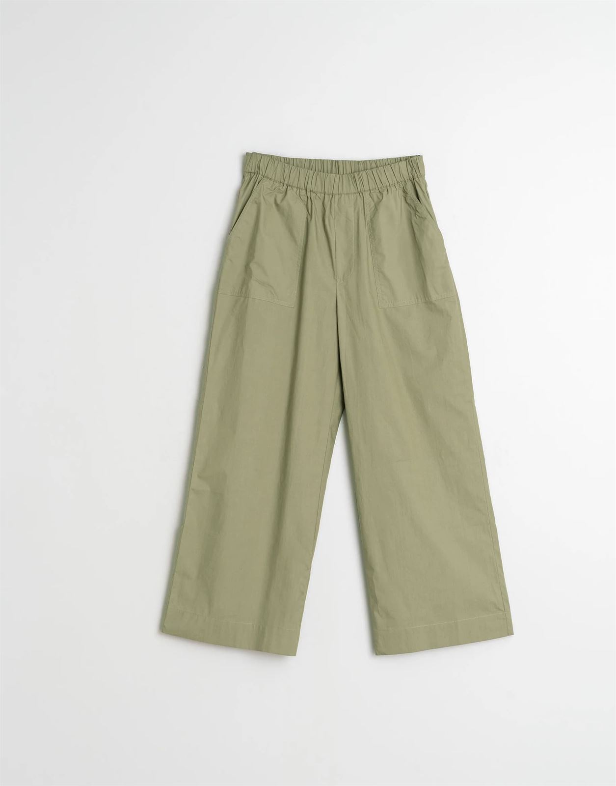 PANTALÓN Indi & Cold ENGOMADO ALGODÓN REF. AD102S verde safari - Imagen 5