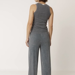 Pantalón Indi & Cold  NM411 AMPLIO RIB camaleónica gris petroleo - Imagen 2