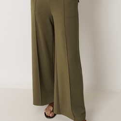 Pantalón Indi & Cold  NM442 PANTALÓN FLUIDO MODAL khaki - Imagen 2