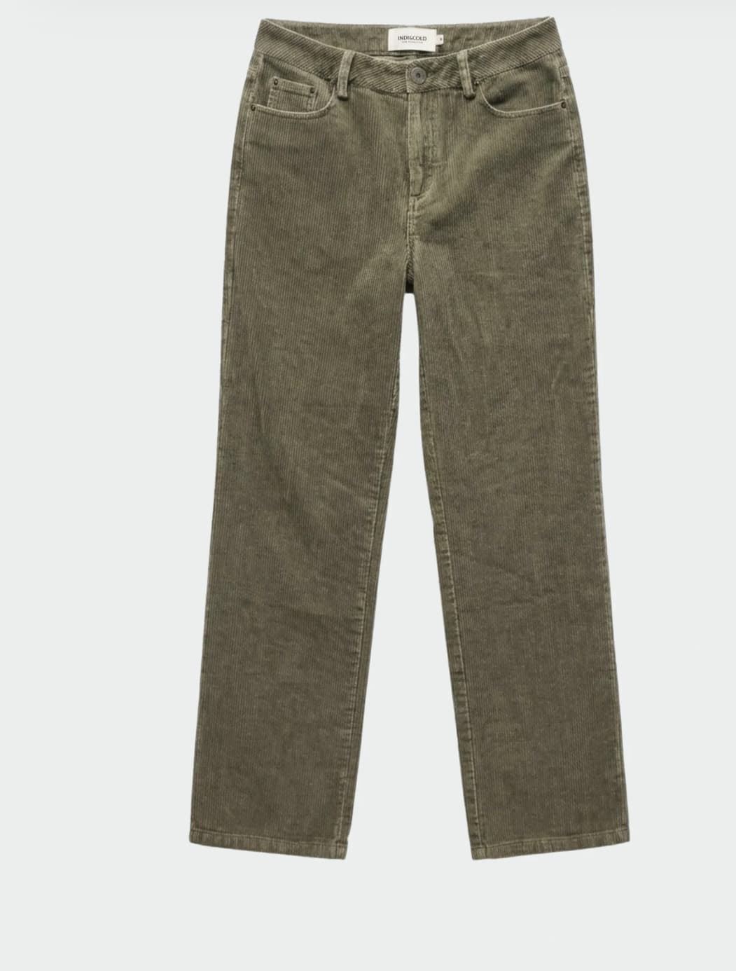 PANTALÓN Indi & Cold REF. MI316 engomado Micropana cuadros chocolate - Imagen 3