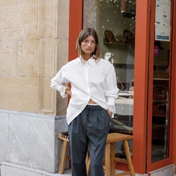 PANTALÓN Indi & Cold REF. NJ287 CINTURILLA GOMA gris Marengo - Imagen 2