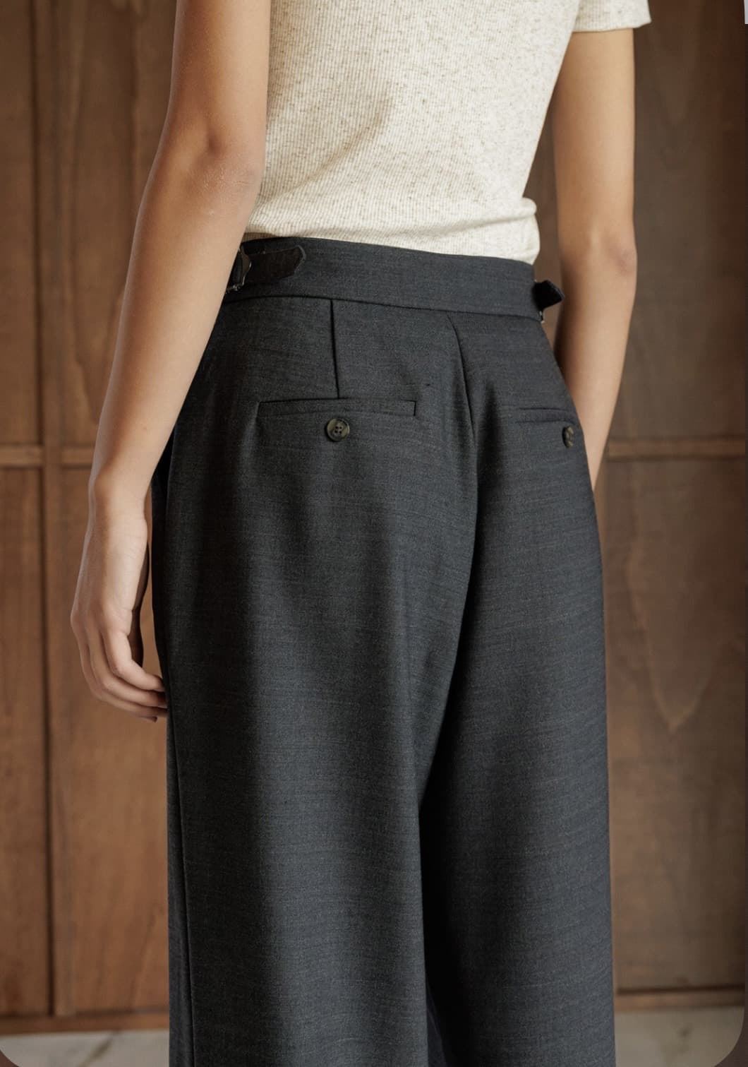 PANTALÓN Indi & Cold REF. NJ291.PATY gris marengo - Imagen 2