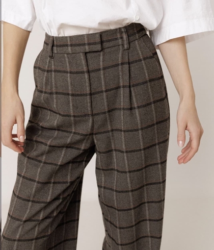 PANTALÓN Indi & Cold REF. NJ296.NOE Cuadros Gris vigore - Imagen 2