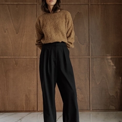 PANTALÓN Indi & Cold REF. NM265 Bombacho fluido Negro - Imagen 1