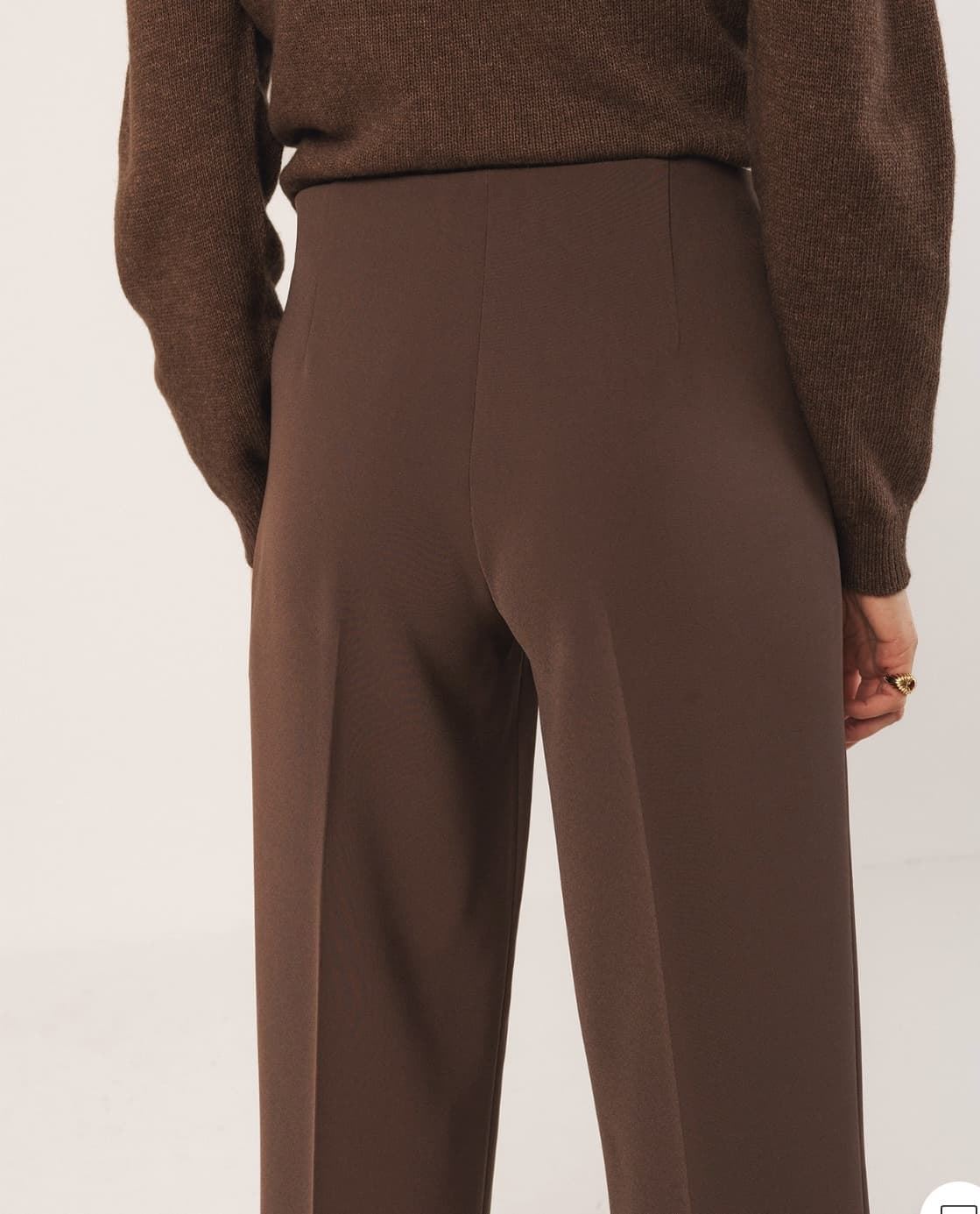 Pantalón Indi & Cold regular Sam chocolate - Imagen 2