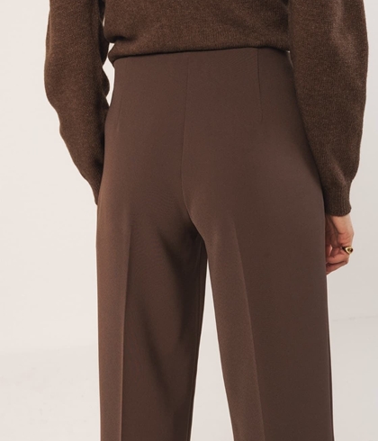 Pantalón Indi & Cold regular Sam chocolate - Imagen 2