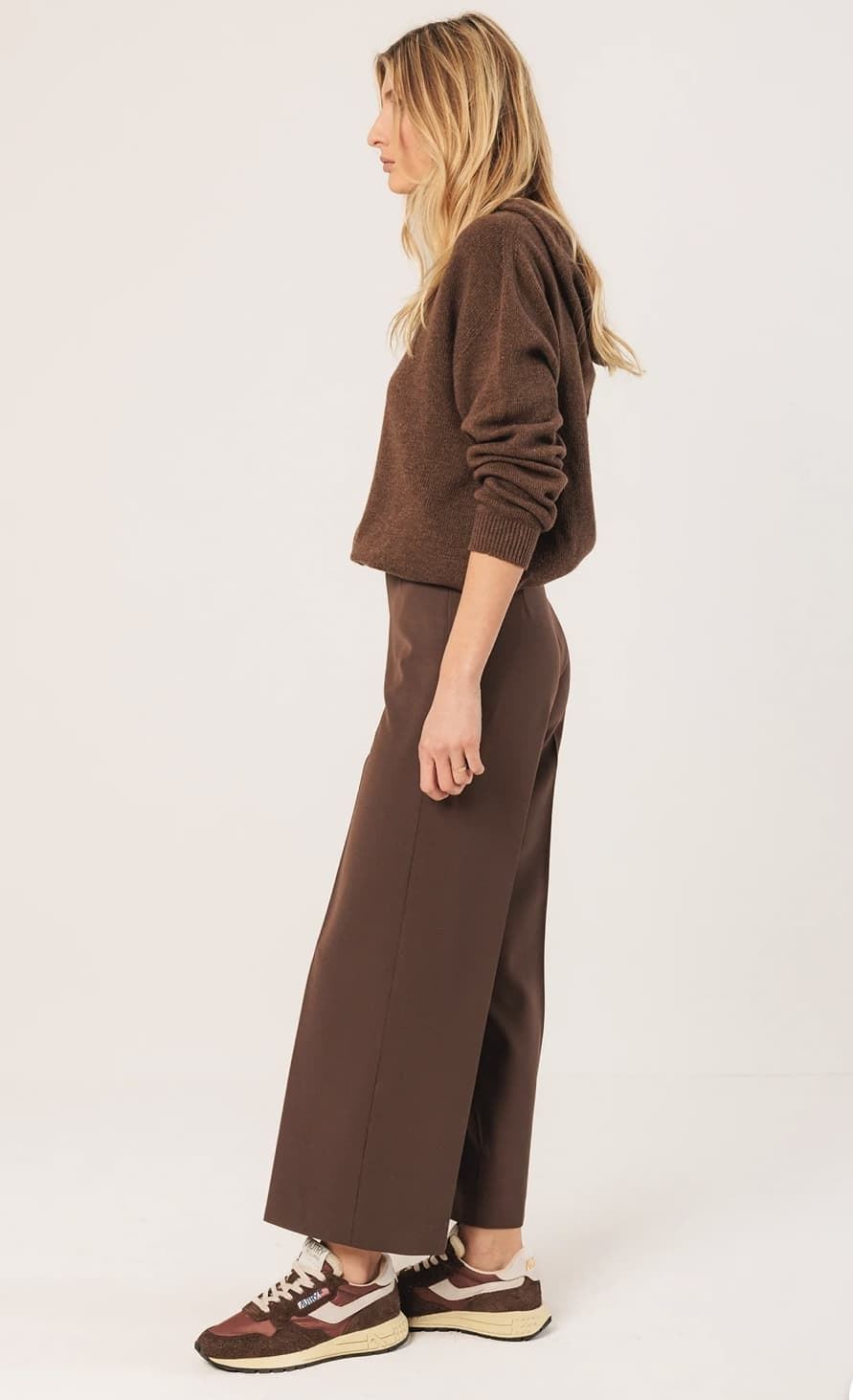 Pantalón Indi & Cold regular Sam chocolate - Imagen 3