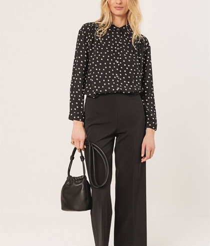 Pantalón Indi & Cold regular Sam negro - Imagen 1