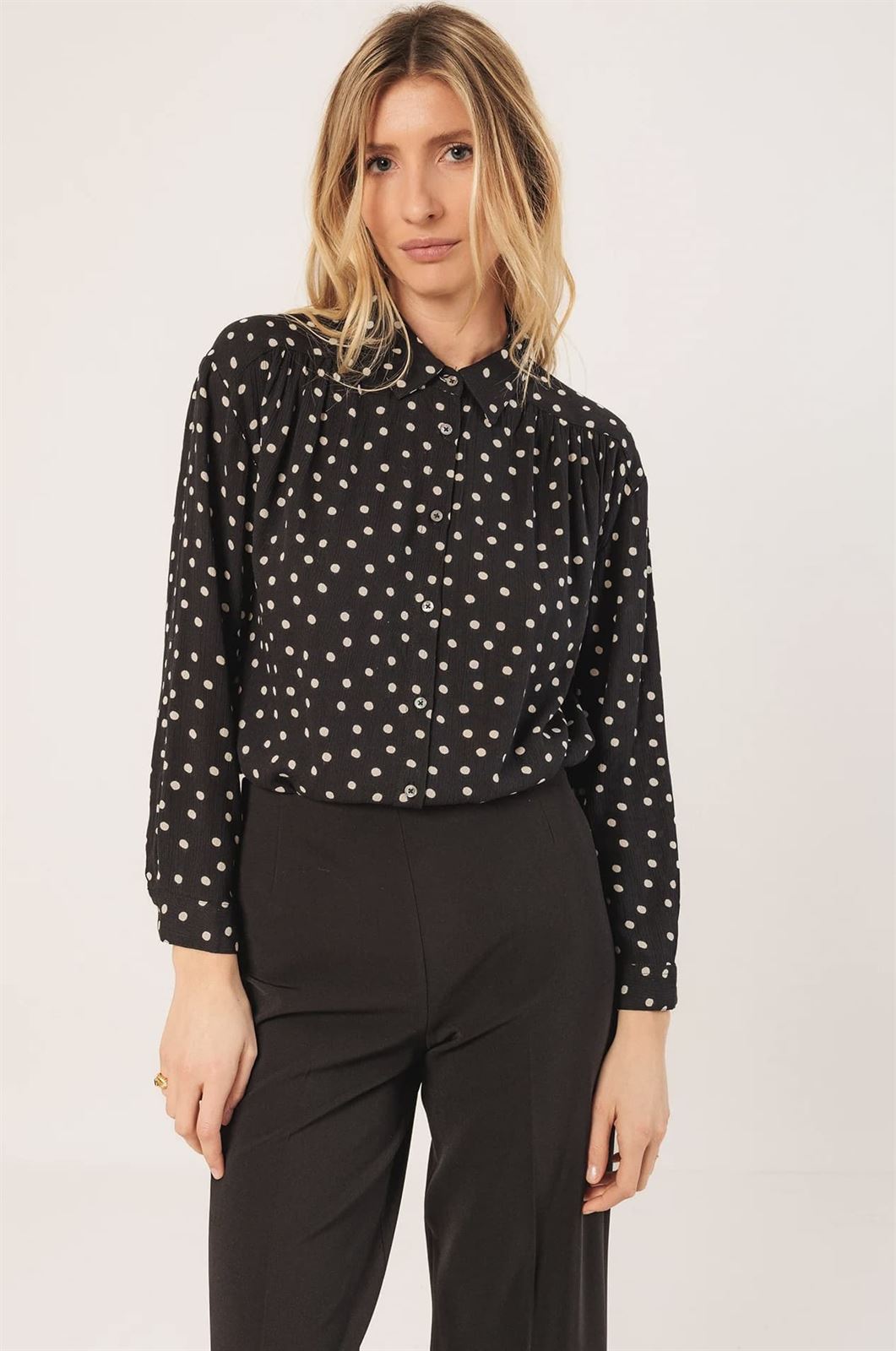 Pantalón Indi & Cold regular Sam negro - Imagen 3