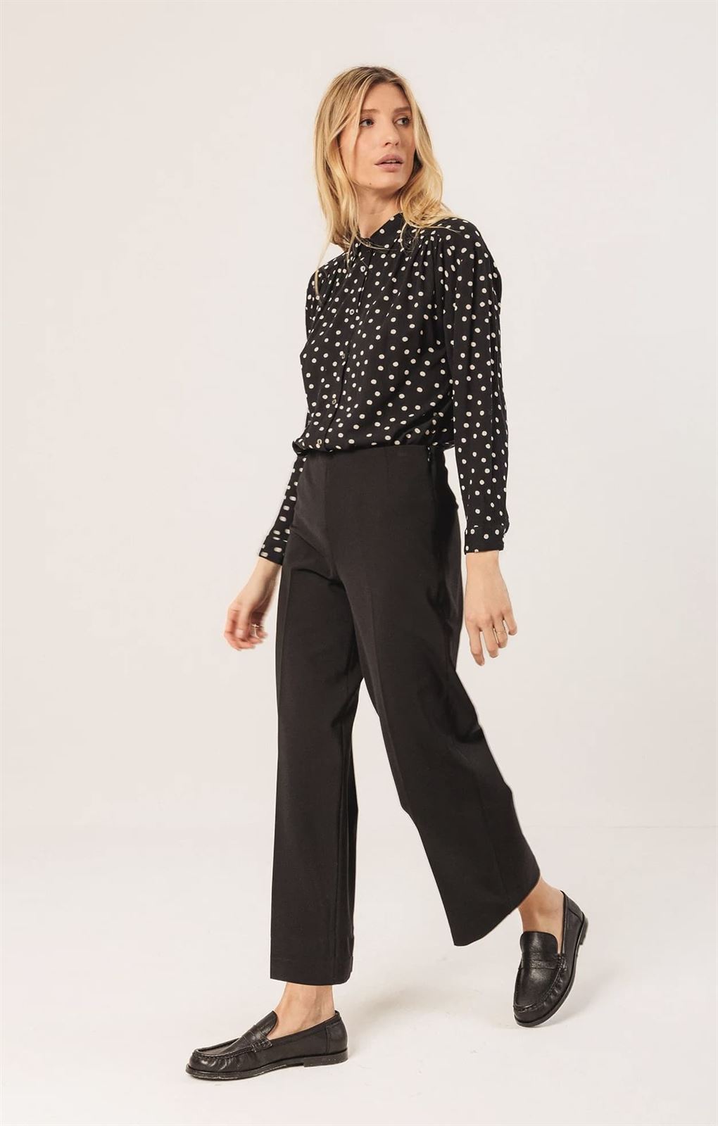 Pantalón Indi & Cold regular Sam negro - Imagen 4