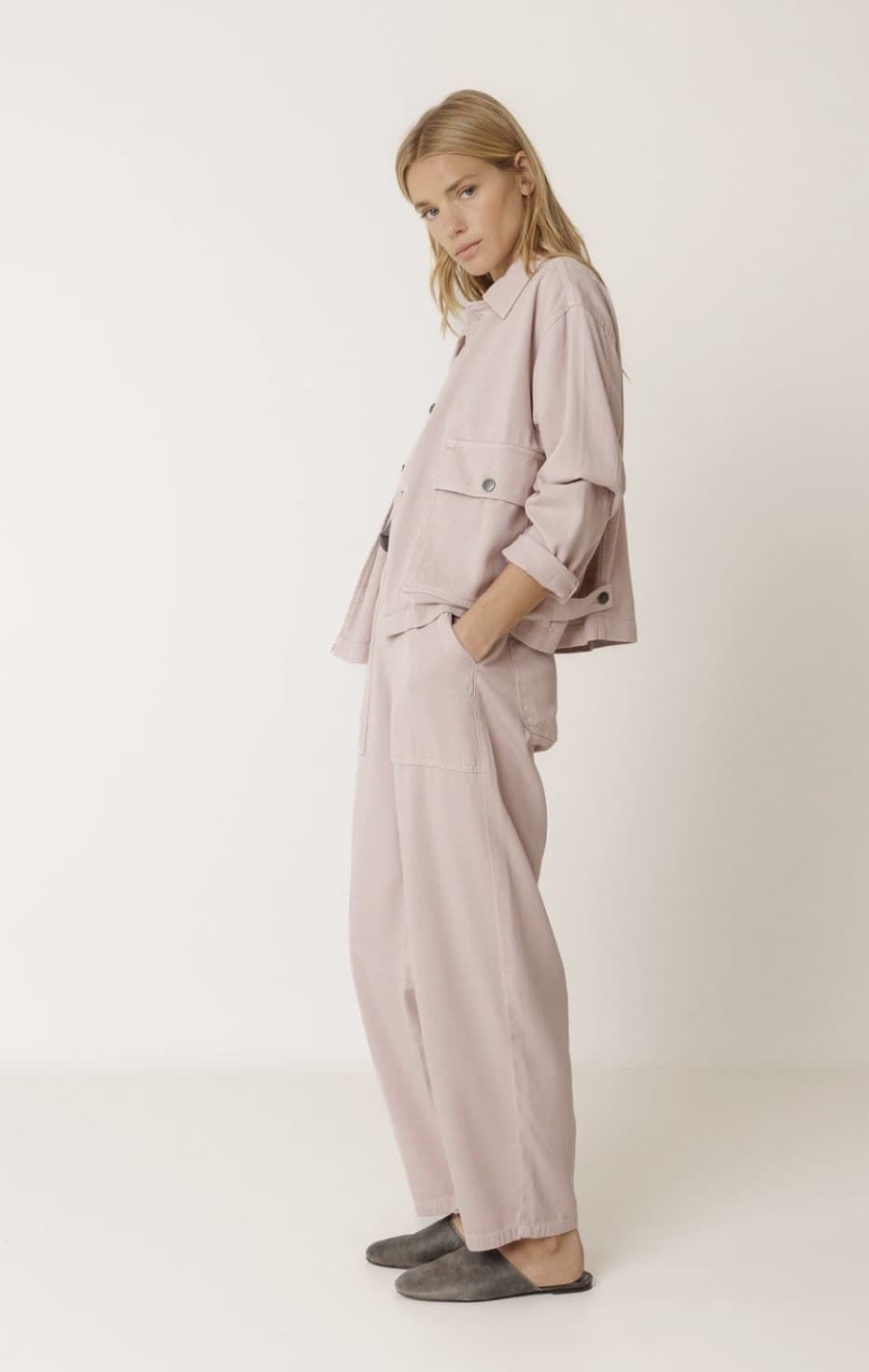 Pantalón Indi & Cold VF277 BOLSILLOS rosa - Imagen 2