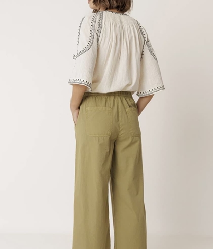 Pantalón Maxi Indi & Cold CC327.MATEO verde manzana - Imagen 2