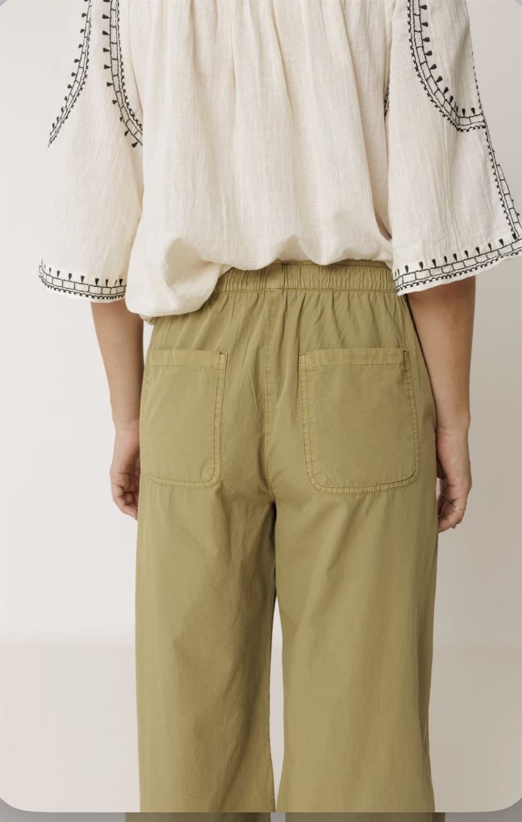 Pantalón Maxi Indi & Cold CC327.MATEO verde manzana - Imagen 4