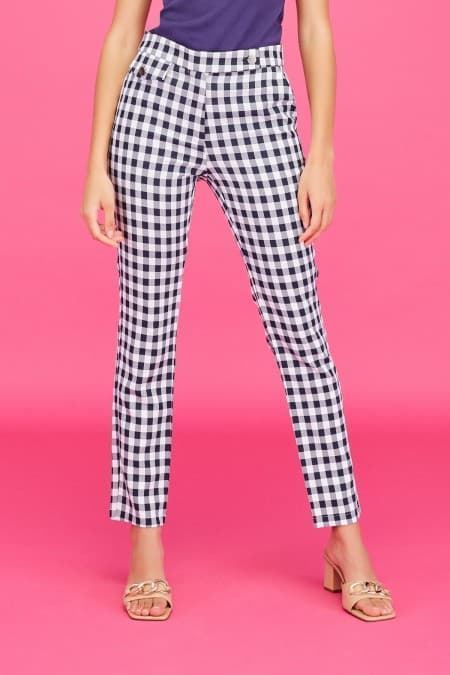 Pantalon minueto cuadros vichy - Imagen 1