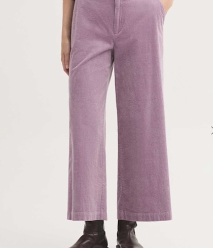 Pantalón Nice Things 434 pana Lila - Imagen 2