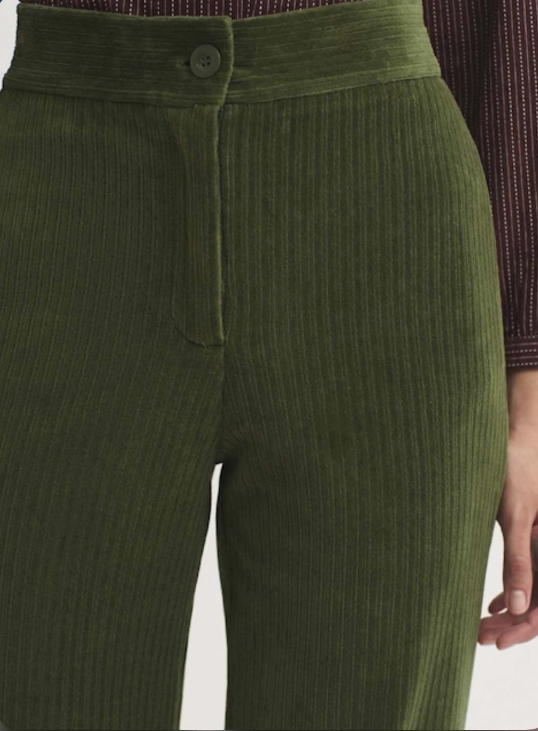 Pantalón Nice Things 434 pana Lila - Imagen 2