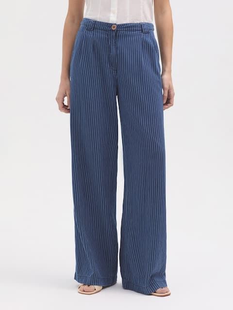 Pantalón Nice Things vaquero rayas - Imagen 2