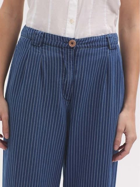 Pantalón Nice Things vaquero rayas - Imagen 4
