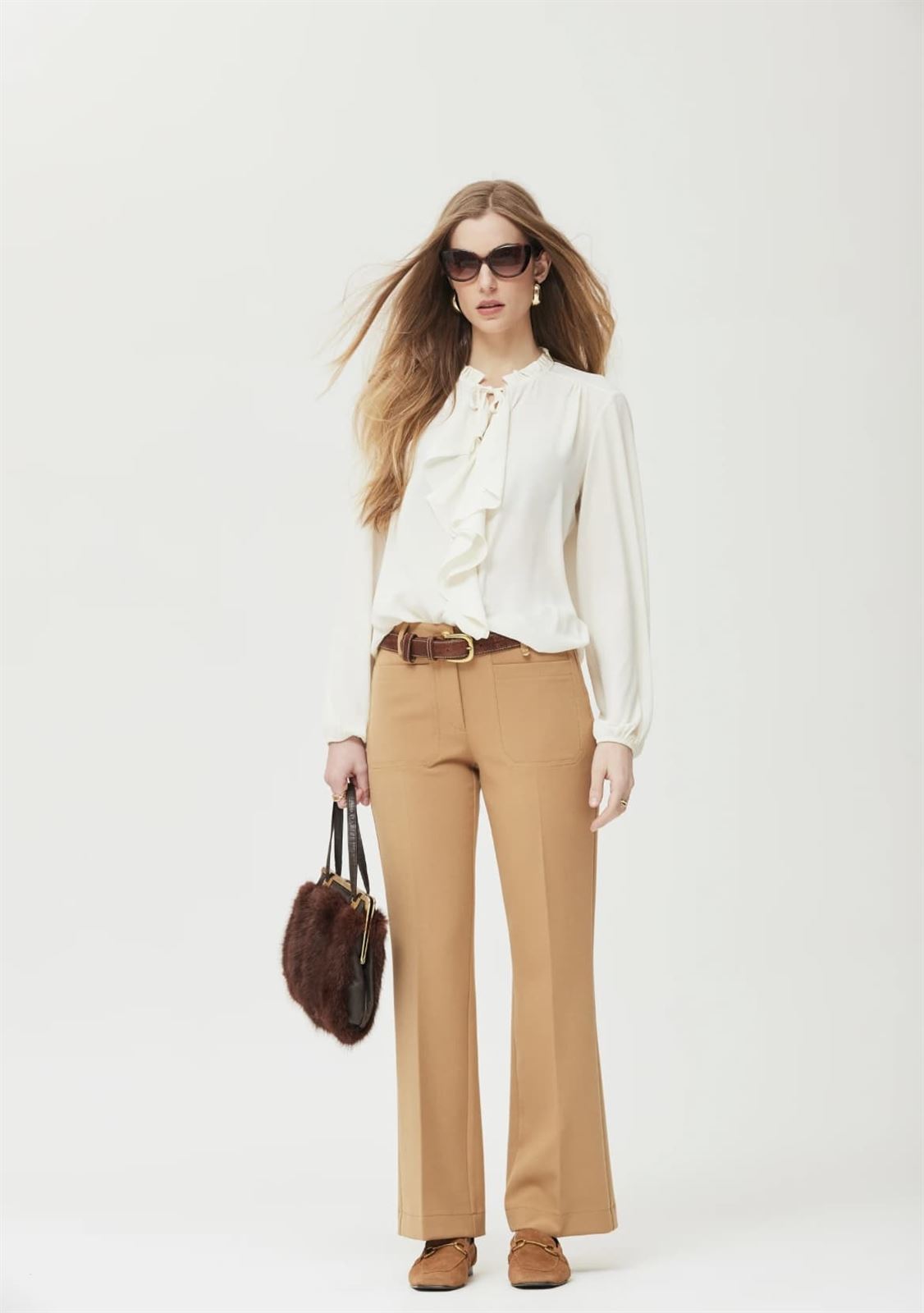 Pantalón OKY 1105 Culei Plana Stretch - Imagen 2