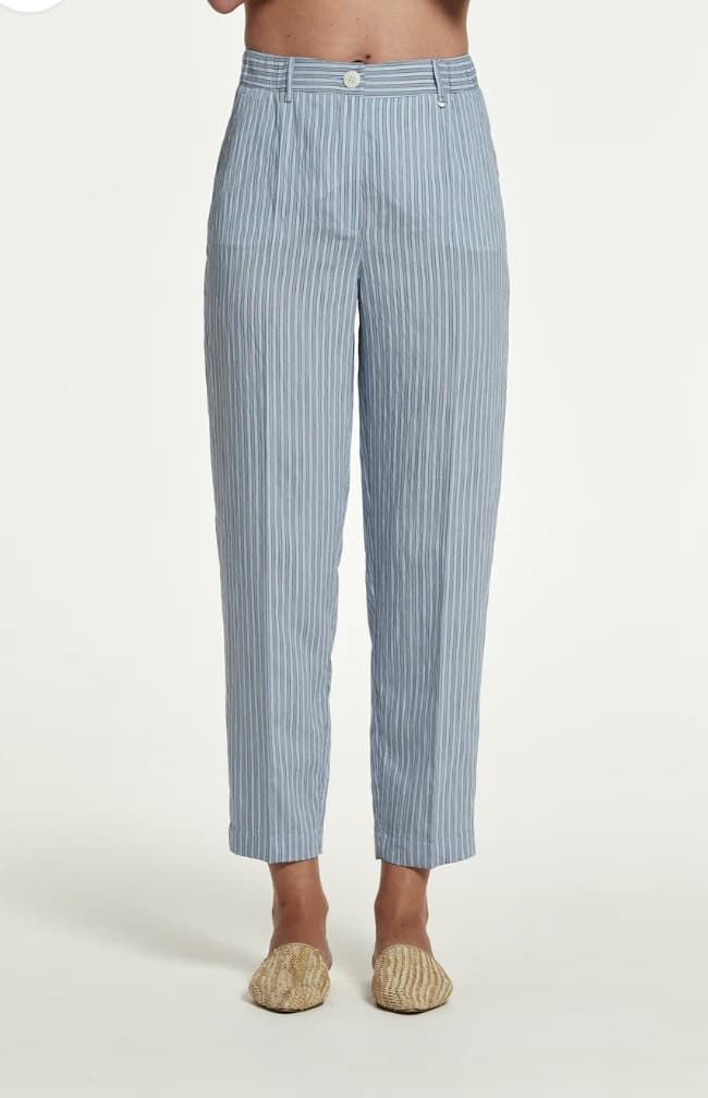 Pantalón OKY BORNOS 5 Viscosa rayas. - Imagen 2