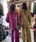 Pantalón Oky Iwura palazzo terciopelo fucsia - Imagen 2