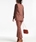 Pantalón Oky SABAO cropped tonos teja. - Imagen 2