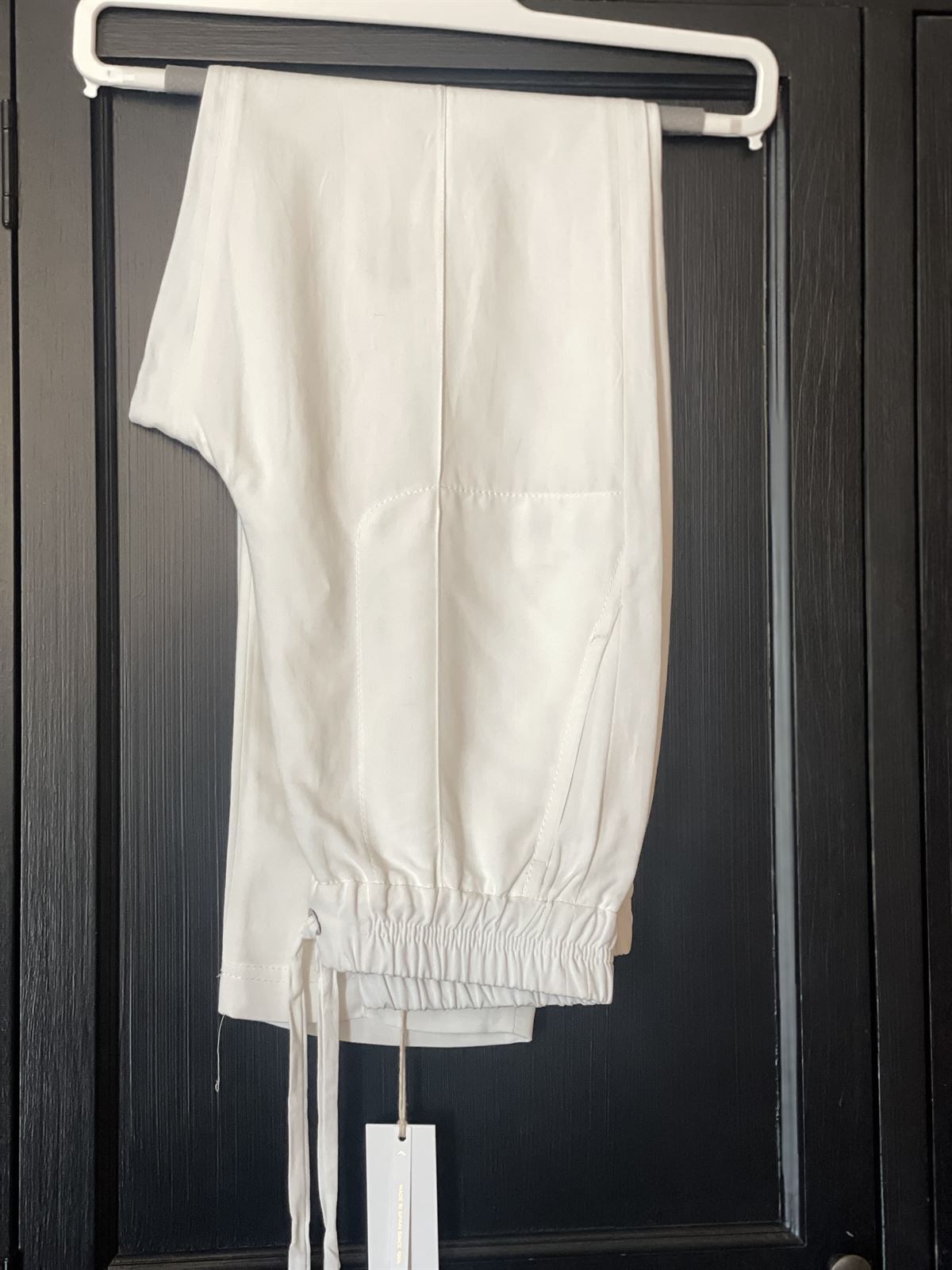Pantalón Oky TRANTA 1 lino viscosa blanco - Imagen 2