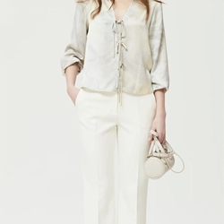 Pantalón Oxfar 1105 Plana Stretch Crudo - Imagen 1
