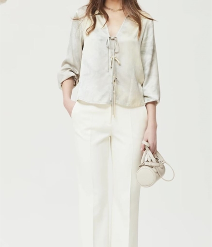 Pantalón Oxfar 1105 Plana Stretch Crudo - Imagen 1