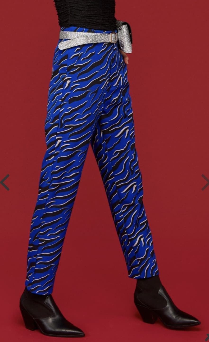 Pantalón print azul - Imagen 3