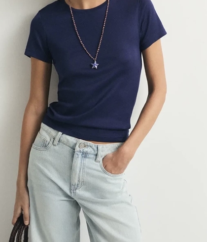 Pantalón vaquero ese O ese COOPER WIDE azul clarito - Imagen 2