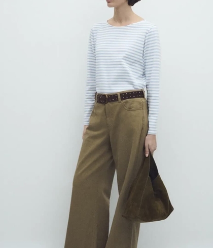 Pantalón vaquero ese O ese COOPER WIDE dark Olive - Imagen 1