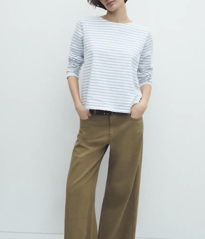 Pantalón vaquero ese O ese COOPER WIDE dark Olive - Imagen 2