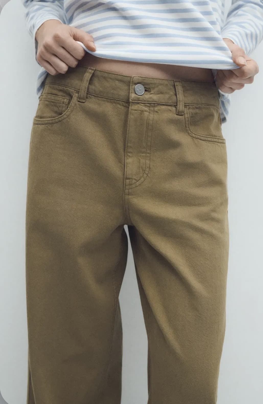 Pantalón vaquero ese O ese COOPER WIDE dark Olive - Imagen 6