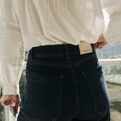 Pantalón vaquero Indi & Cold Denim wide leg BB291 navy - Imagen 2