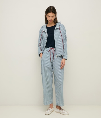 Pantalón YERSE 44812 RAYAS WIDE LEG - Imagen 1