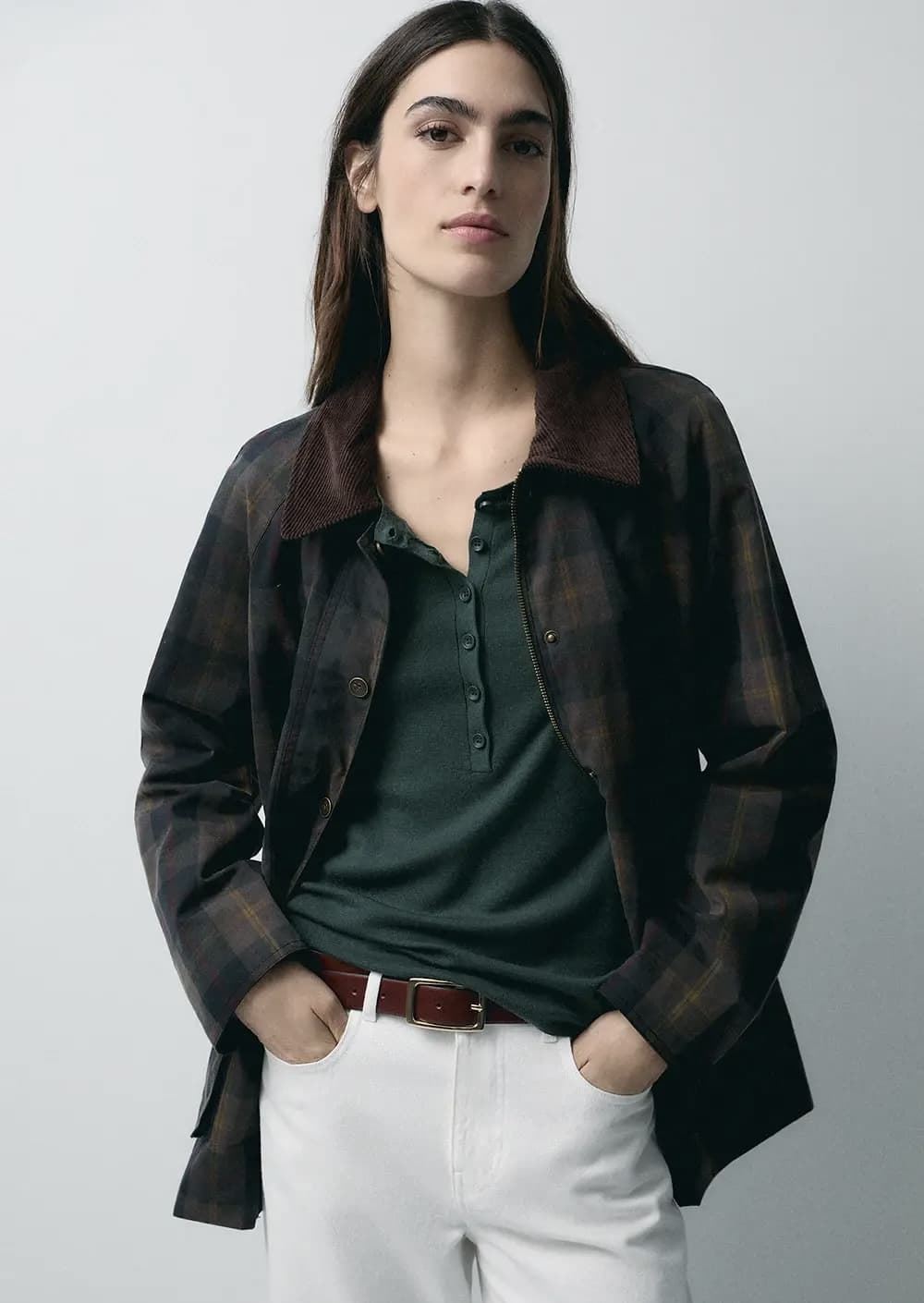 Parka ese O ese cuadros Ref.: 304099-1200 // CH.MACKENZIE CHECKS - Imagen 1