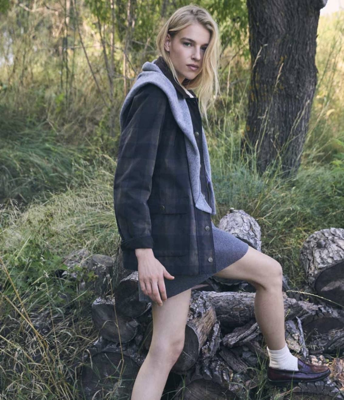 Parka ese O ese cuadros Ref.: 304099-1200 // CH.MACKENZIE CHECKS - Imagen 7