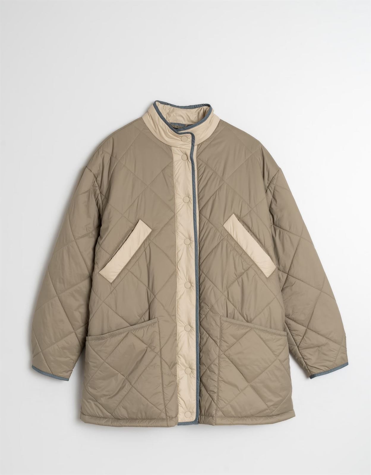 Parka  Indi & Cold GF705 guateada tricolor verde - Imagen 5