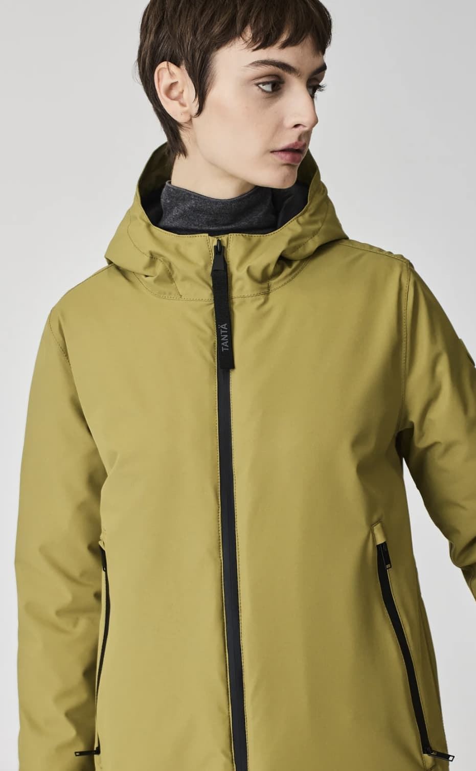 Parka TANTÄ Cher Green Moss - Imagen 10