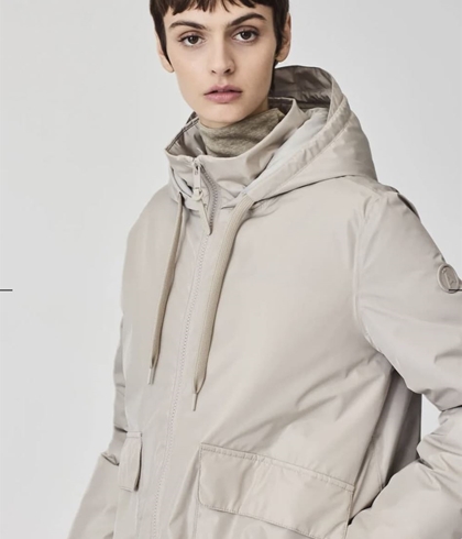 Parka TANTÄ EKAITZA  Stone Grey - Imagen 1