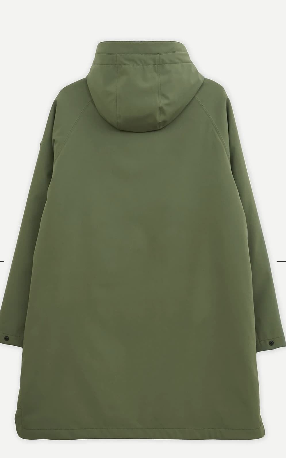 Parka TANTÄ OLUJA Desmontable bronze green verde - Imagen 7