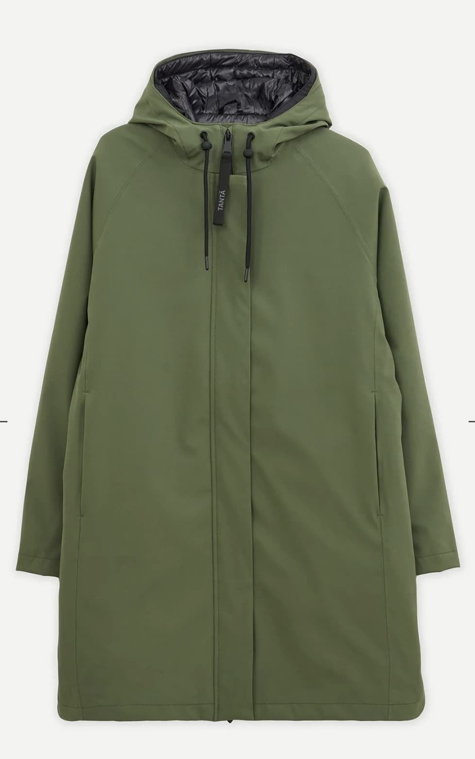 Parka TANTÄ OLUJA Desmontable bronze green verde - Imagen 8