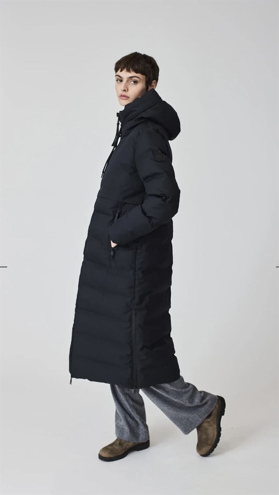 Parka TANTÄ Snestorm Dark Navy marino oscuro - Imagen 4