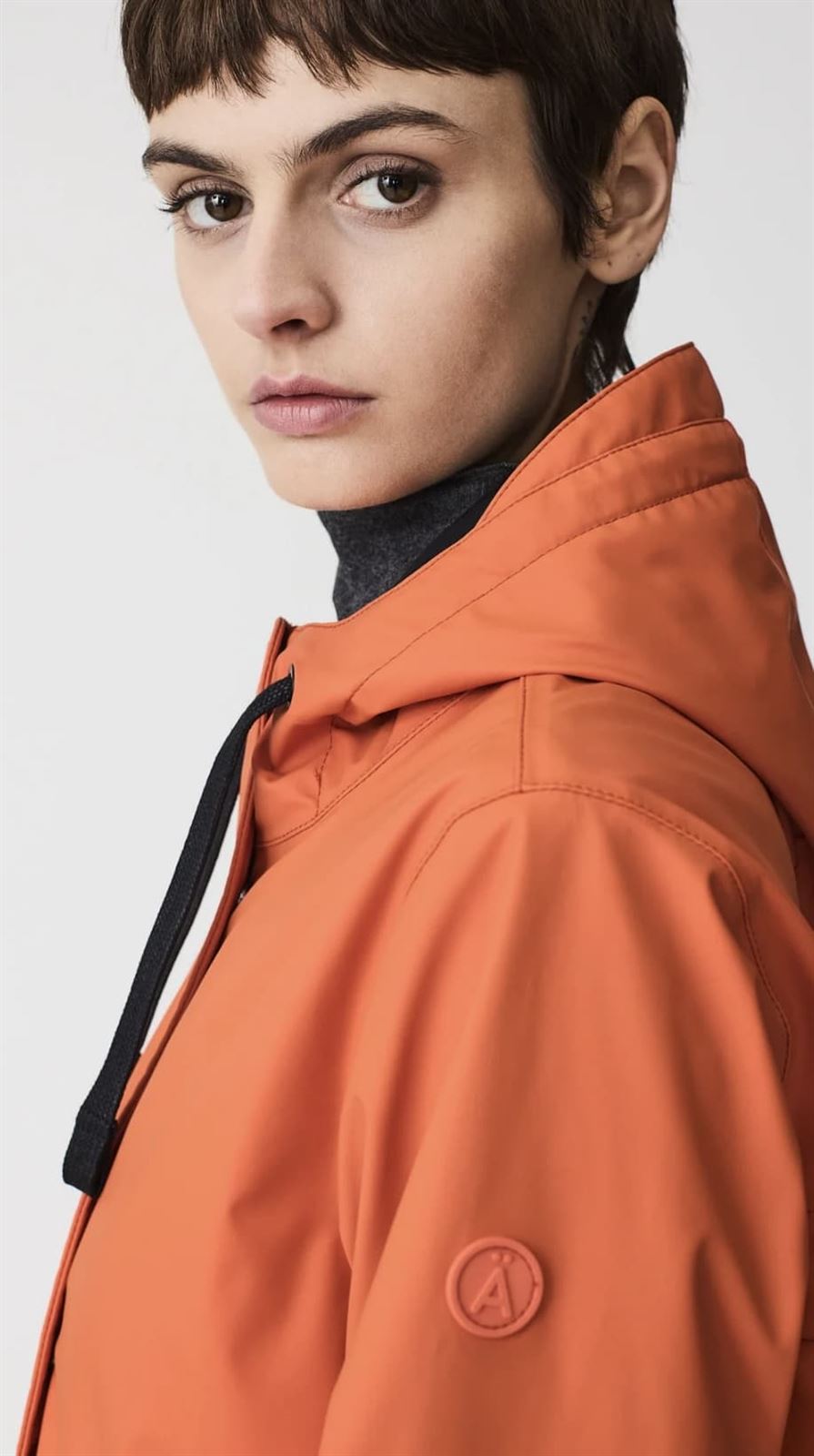 Parka TANTÄ Snow KOI naranja - Imagen 1
