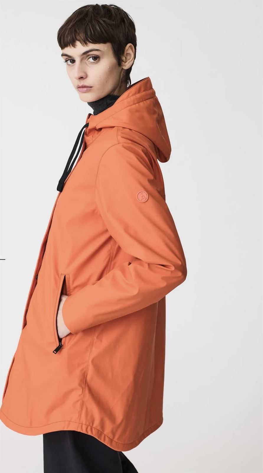 Parka TANTÄ Snow KOI naranja - Imagen 2