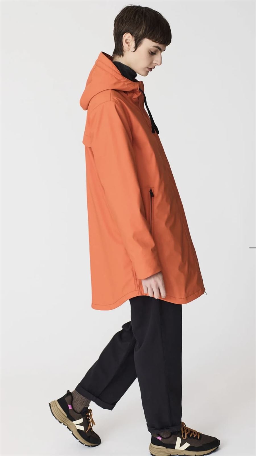Parka TANTÄ Snow KOI naranja - Imagen 4