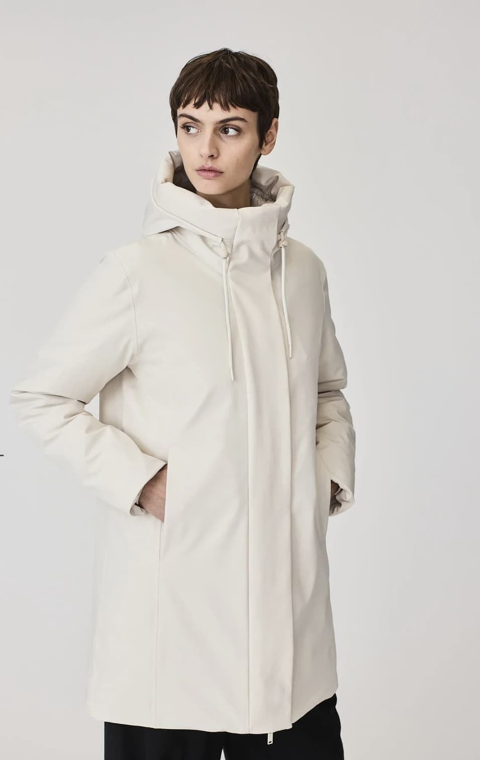 Parka TANTÄ Sturm Whitecap Gray - Imagen 2