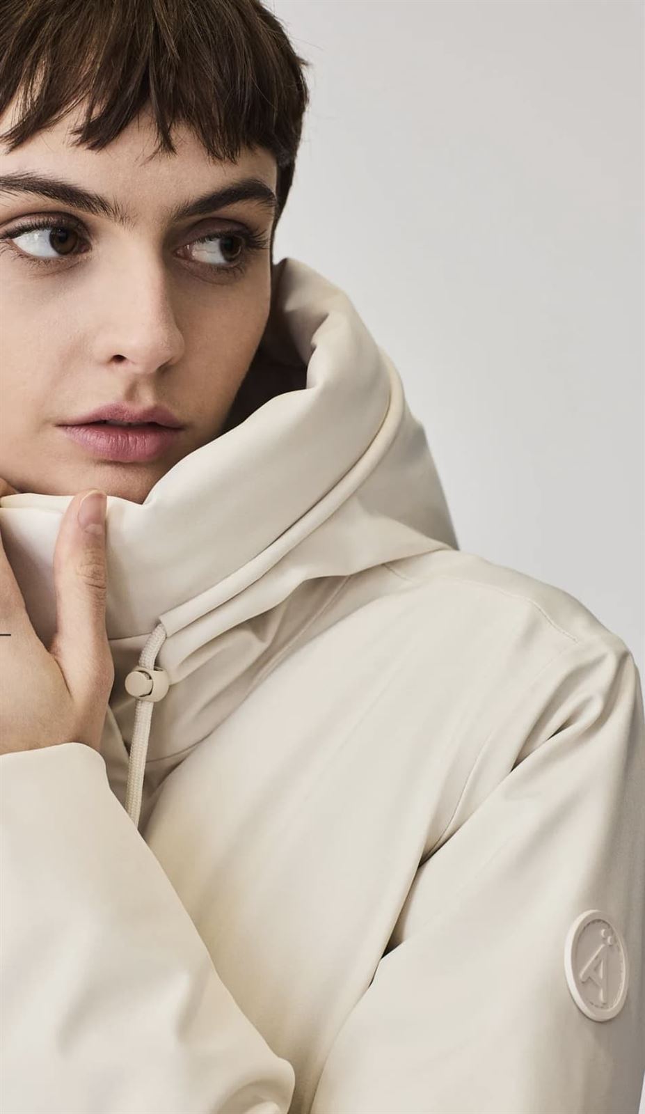 Parka TANTÄ Sturm Whitecap Gray - Imagen 3