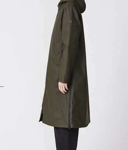 Parka TANTÄ TORM verde Khaki - Imagen 1